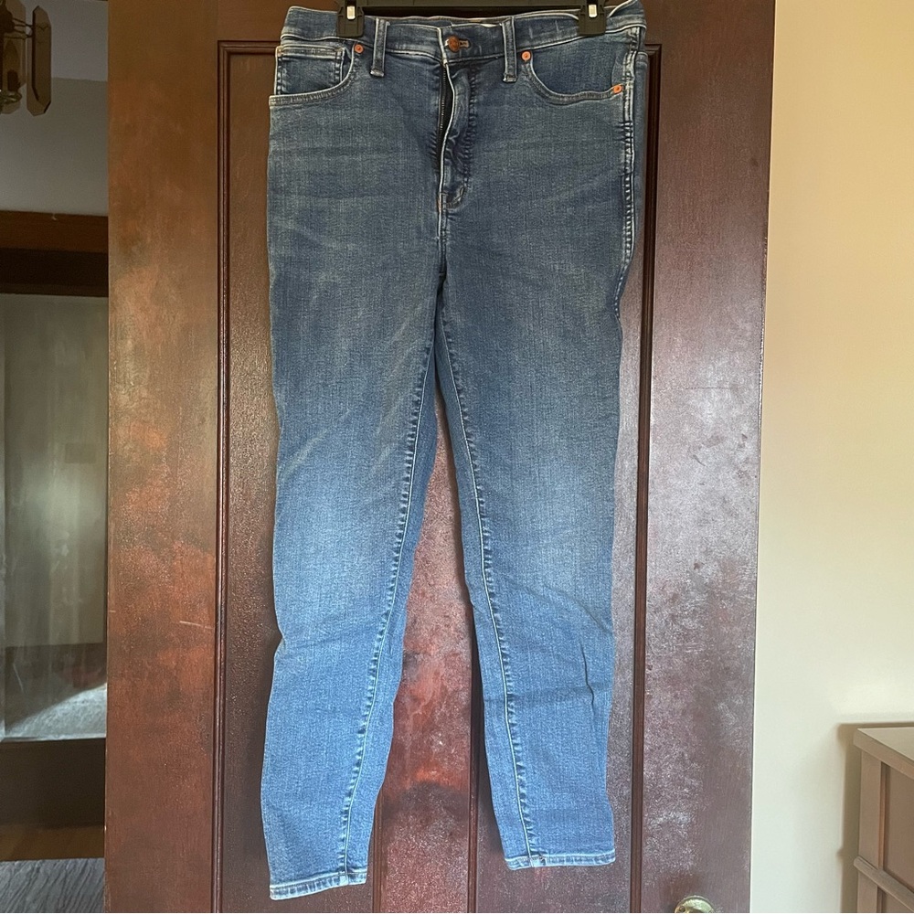 Madewell High Rise 10” Skinny Jeans